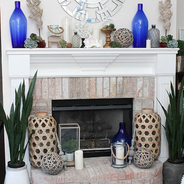 Coastal Mantle Decor