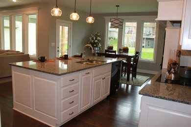 Kitchen - modern kitchen idea in Kansas City