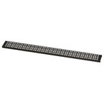Mark E Industries/Goof Proof Showers - 27" Linear Drain Metal Grate, Oil Rubbed Bronze, Mission - High quality linear drain grate assemblies are an option to the tiled-on drain insert. 27"