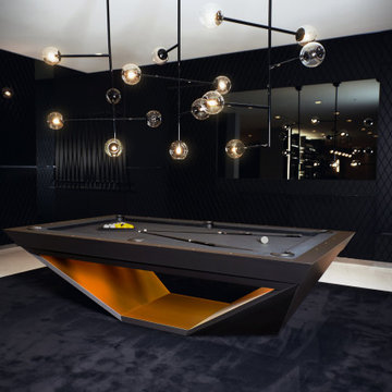 The Worlds Largest & America's Priciest Home featuring 11 Ravens Billiards Table