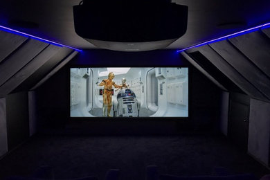 Kirklevington Loft Cinema Room