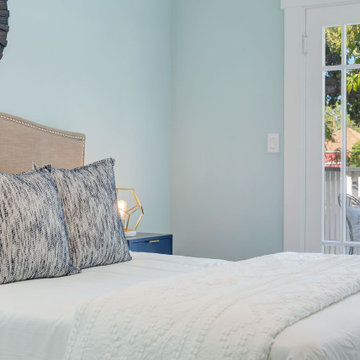 West Alameda Fix and Flip - Primary Bedroom with Sun Deck