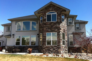 Traditional exterior home idea in Denver