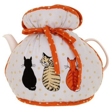Cosy Cats in Waiting Muff Tea