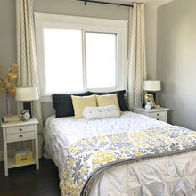 Guestroom rugs & curtains