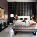 Glamorous Boudoir - Contemporary - Bedroom - Minneapolis - by Lucy