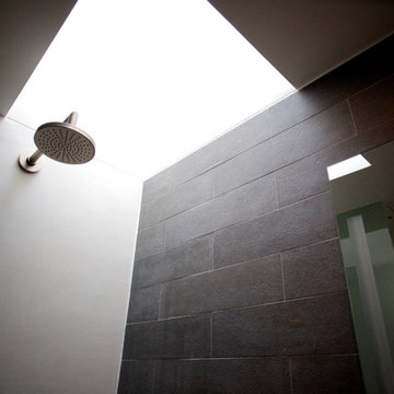 Indoor swimming pool shower room