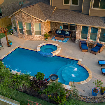 Pool & Spa Combo | Cypress, TX