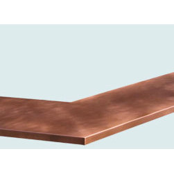 Copper Top  |  Handcrafted Metal - Kitchen Countertops