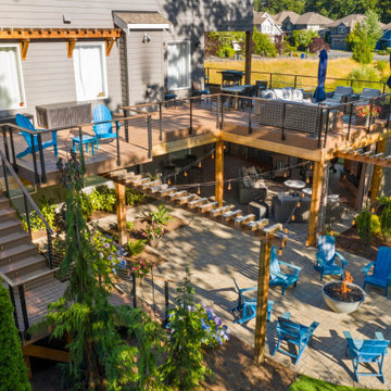 2-level entertaining in Sammamish