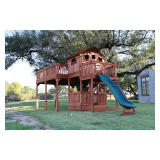 Tree House - Craftsman - Landscape - Dallas - by Backyard Fun Factory ...
