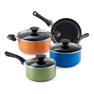 Cook N Home Nonstick Sauce Pan Set 1Qt and 2Qt, Multi-purpose Pots