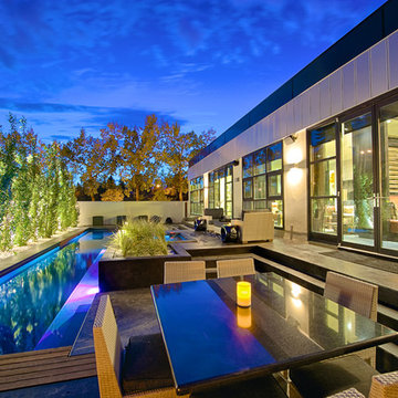 California Contemporary in the Heart of Calgary