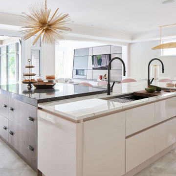 Contemporary Kitchen By the Water