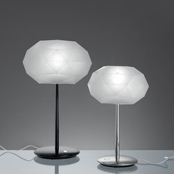 Soffione stem table, design by Michele De Lucchi, Alberto Nason - 2008 - Table Lamps