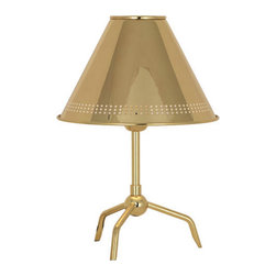 Robert Abbey Lighting - Robert Abbey St. Germain Table Lamp - Gold - Table Lamps