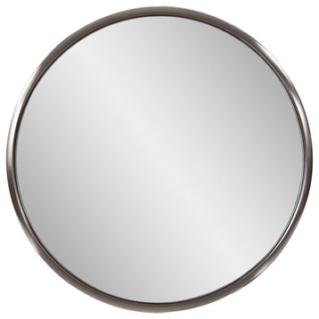 Yorkville Titanium Small Round Mirror