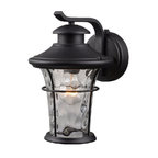 Hardware House Outdoor Lantern with Textured Black Finish