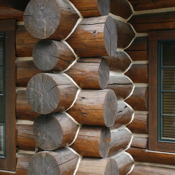 Authentic Rocky Mountain Log Cabin
