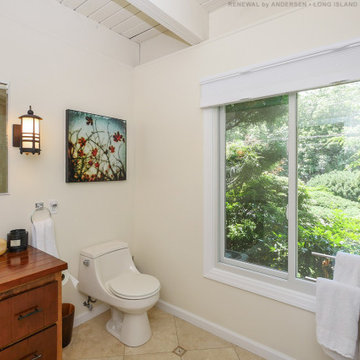 Fabulous Bathroom with New Sliding Window - Renewal by Andersen Long Island