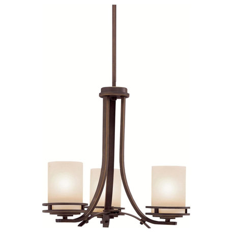 Hendrik Chandelier 3-Light, Olde Bronze