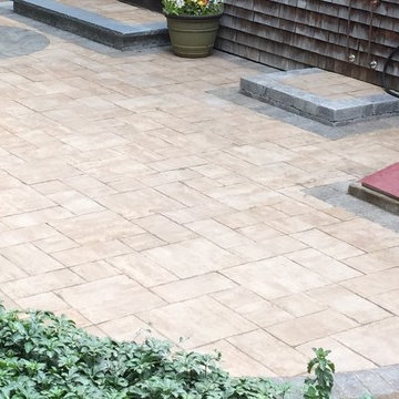 Reasonover Patio & Step w/Granite Blue Mist Tread