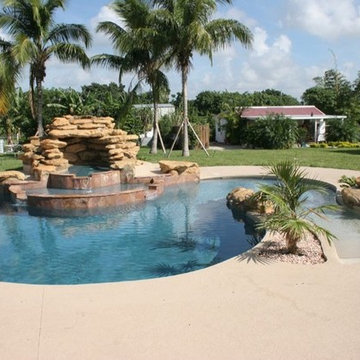 Pool Waterfalls
