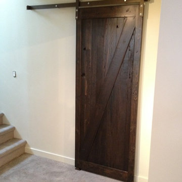 Rustic Barn Door and Track Kit