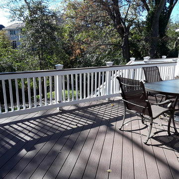 Elevated Gazebo with Timbertech Deck by Burr Ridge, IL Gazebo and Deck Builder.