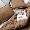 Bare Home Down Alternative Comforter Set, Cocoa, King/Cal King
