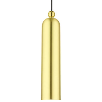 Livex Lighting 46751 Ardmore 5"W Mini Pendant - Satin Brass