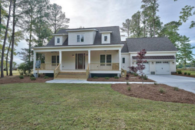 Example of a classic exterior home design in Other