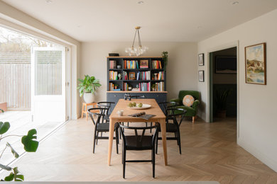 Photo of a contemporary dining room in Essex.
