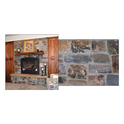 Merit Collection - MOOSE MOUNTAIN LEDGESTONE - Bricks And Masonry