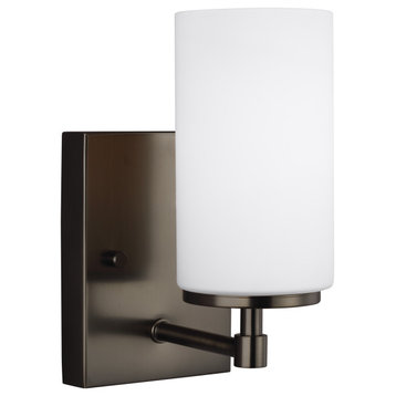 Alturas 1-Light Wall/Bath Sconce, Brushed Oil Rubbed Bronze