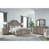 Garrison Cove Queen Panel Bed With Panel Footboard