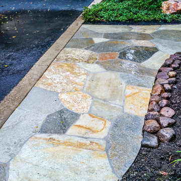Natural Stone Walkway
