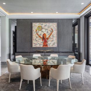 75 Beautiful Gray Dining Room Pictures Ideas Houzz