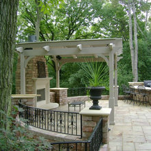 Paver Front Porch