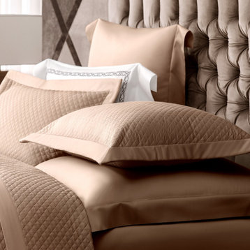Decorative Pillowcase Dorian Platinum Standard/Queen