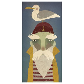 "Fisherman VIII" Digital Paper Print by Ryan Fowler, 20"x38"
