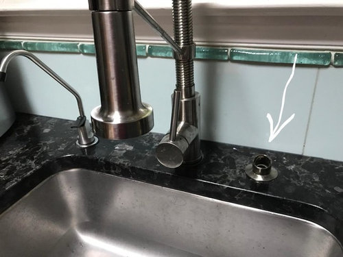 cap for kitchen sink hole