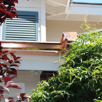 Seamless Copper Rain Gutters in Los Angeles