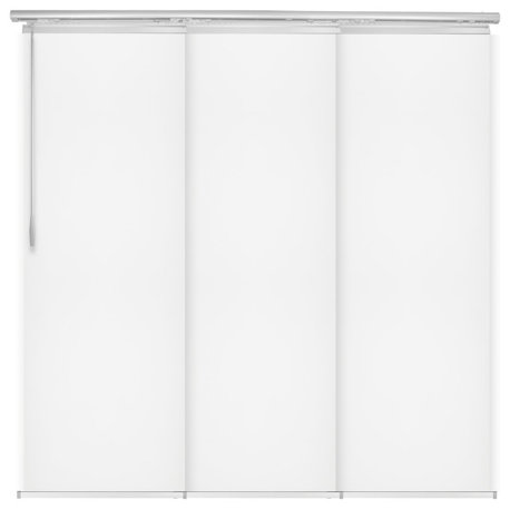 Archard 3-Panel Track Extendable Vertical Blinds 36-66"W