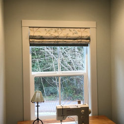 Custom Roman Shades - Home Decor