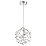 Lite Source - Stacia LED Mini Pendant in Chrome Finished LED G4 Bulb 3Wx5 - Stylish and bold. Make an illuminating statement with this fixture. An ideal lighting fixture for your home.&nbsp