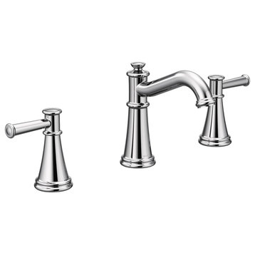 Moen Belfield 2-Handle High Arc Bathroom Faucet, Chrome