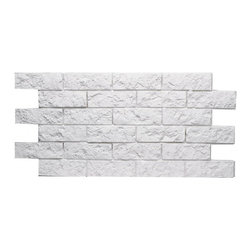 165-SMALL JERUSALEM BRICK PANEL 49"W X 24"H X 1 1/2"D - Wall Panels