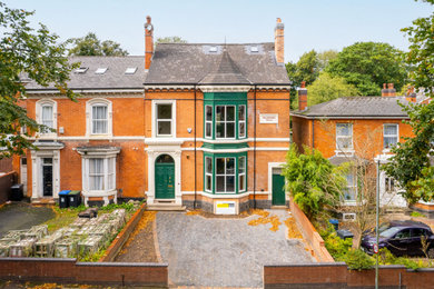 Victorian house exterior in West Midlands.