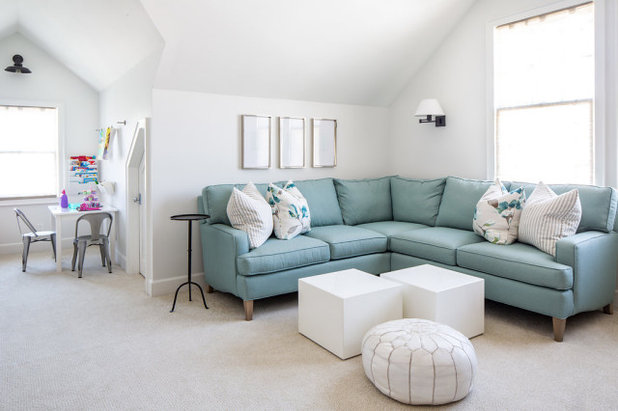 Houzz Tour: Color and More Space Refresh a California Cottage